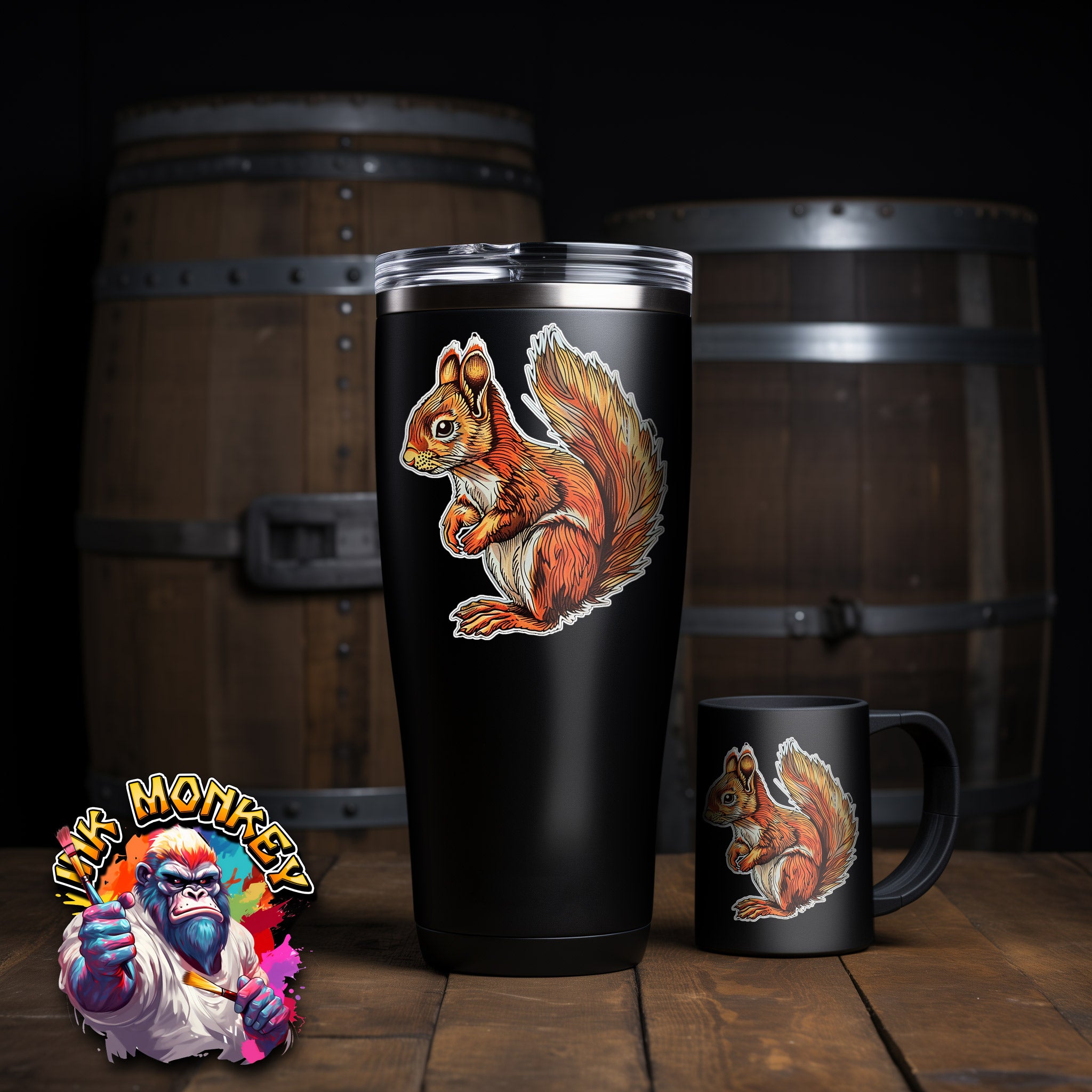 Squirrel - Decal